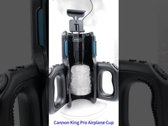 ماشین خودکشی اتوماتیک مردانه تلسکوپی فشار دادن لیوان هواپیمایی